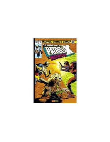 Reedicion marvel gold la imposible patrulla x nº 3 vs magneto